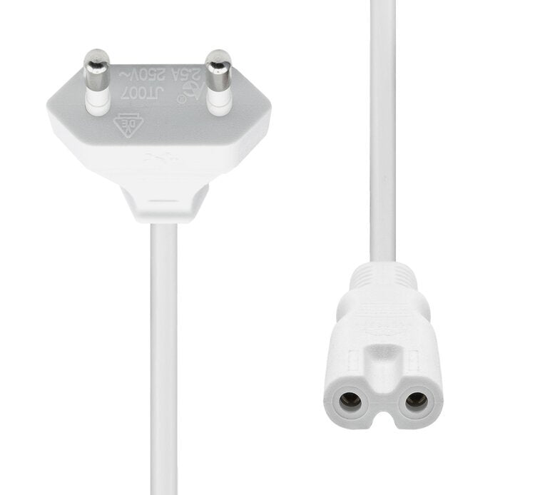 EAN 5714590007725 - ProXtend PC-CC7-003W cable de transmisión Blanco 3 m Enchufe tipo C C7 acoplador imagen 2