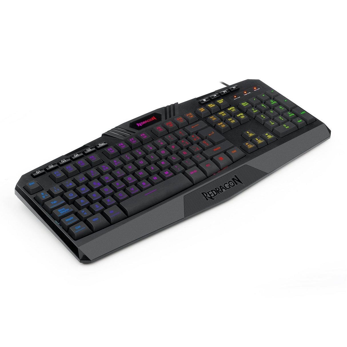 Redragon Harpe Pro Teclado Mecánico Gaming Rgb Español España Negro