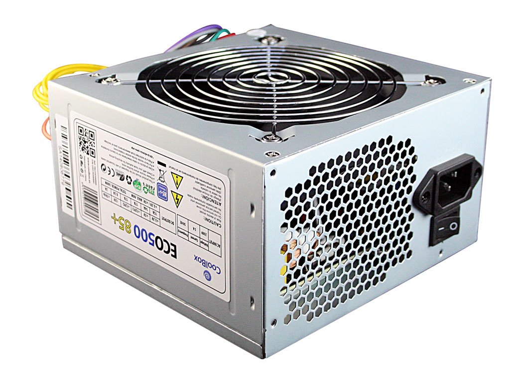 Fuente De Alimentacion Coolbox Atx 500w Eco+ 85% Efi (10)