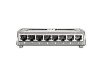 Level One Switch No Gestion 8 Puertos 10/100 Mini No Rack Base Magnetica
