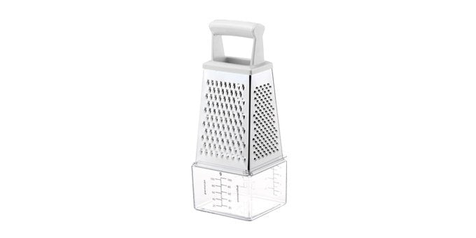 EAN 8595028429589 - Tescoma 643788 cortador de verduras en espiral o rallador manual Caja ralladora Acero inoxidable, Blanco imagen 3