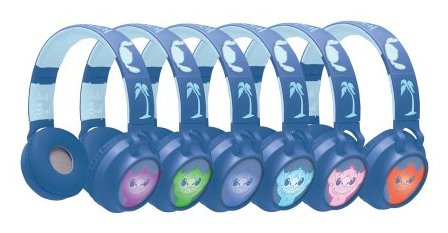 Auriculares Inalambricos Luminosos Bluetooth Stitch Disney