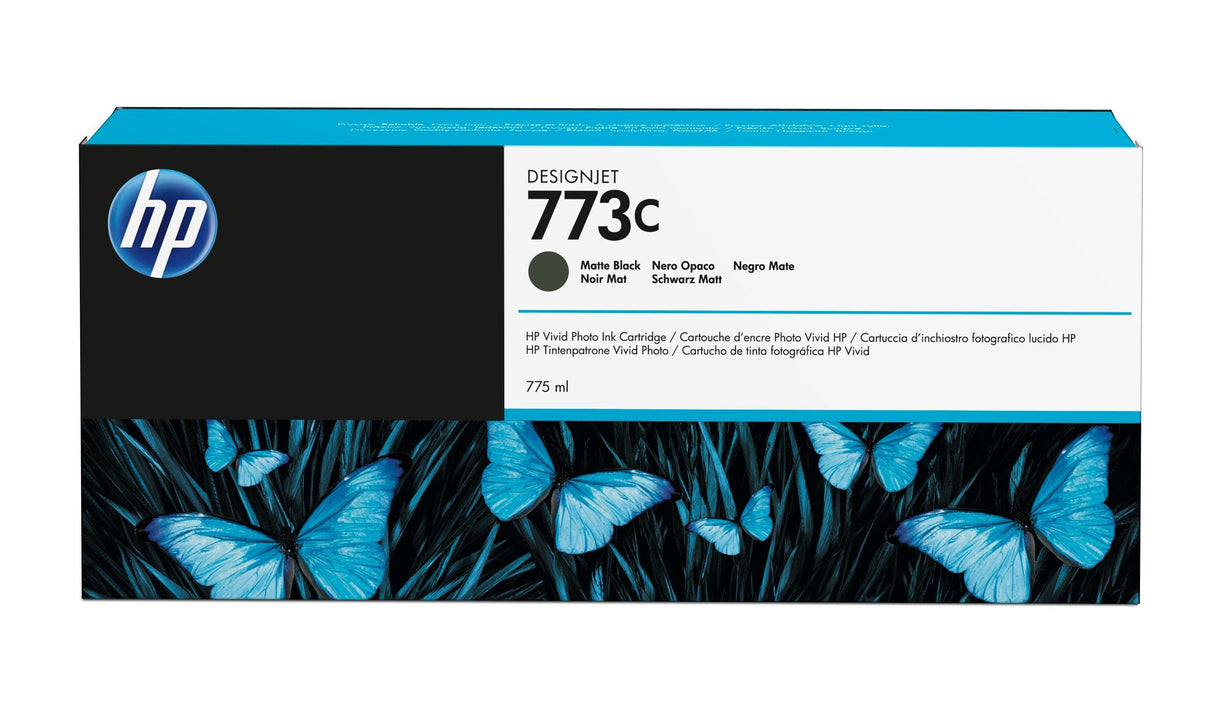 Hp 773c Negro Mate Cartucho De Tinta Original - C1q37a