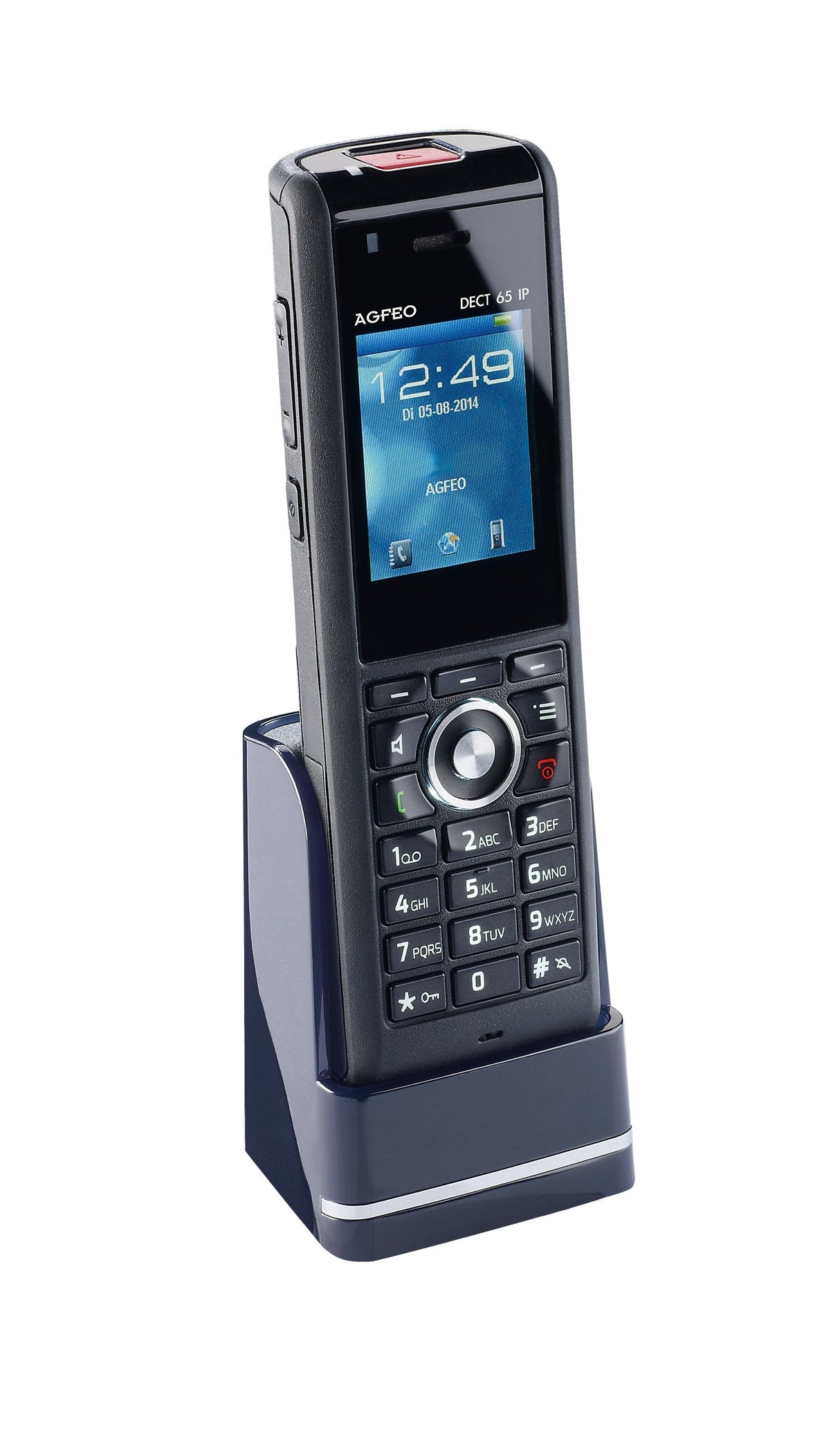 Agfeo Dect 65 Ip Teléfono Dect Negro
