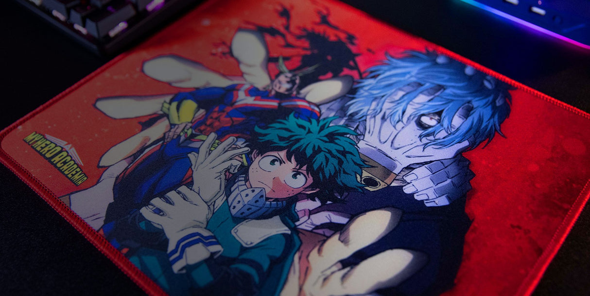 Alfombrilla Gaming Konix Mha Color Rojo 400x300x1mm Kx-Mha-Mp-Red