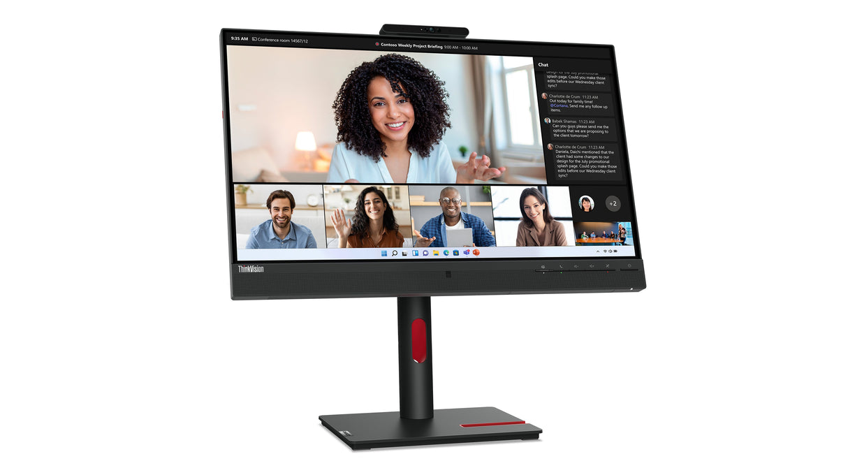 EAN 0196801934177 - Lenovo ThinkVision T24mv-30 pantalla para PC 60,5 cm (23.8") 1920 x 1080 Pixeles Full HD LED Negro imagen 4