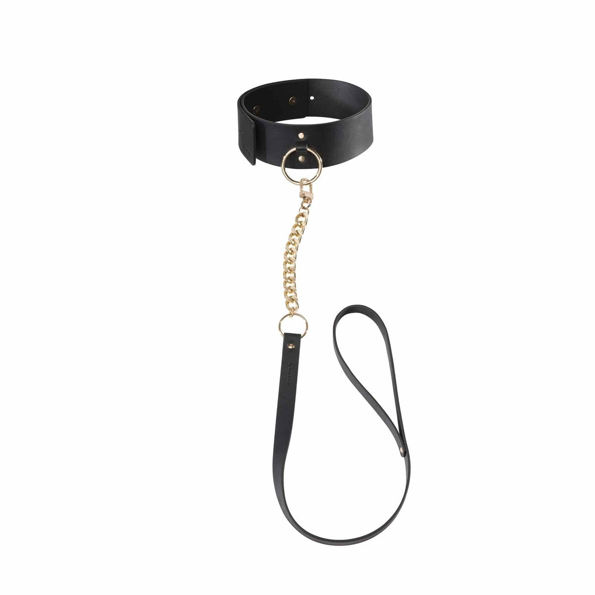 Bijoux Indiscrets Maze - Collar Con Correa Negro