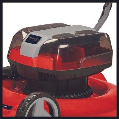 EAN 4006825660654 - Einhell Akku-Rasenmäher GE-CM 36/48 Li M-| Solo Cortacésped manual Batería Negro, Rojo imagen 3