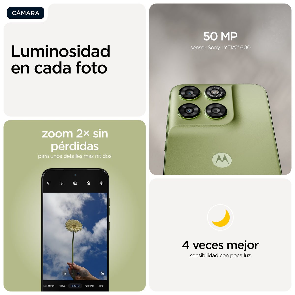 EAN 0840493616995 - Motorola moto g67 17,3 cm (6.8") Ranura híbrida Dual SIM Android 16.0 5G USB Tipo C 4 GB 256 GB 5200 mAh imagen 6