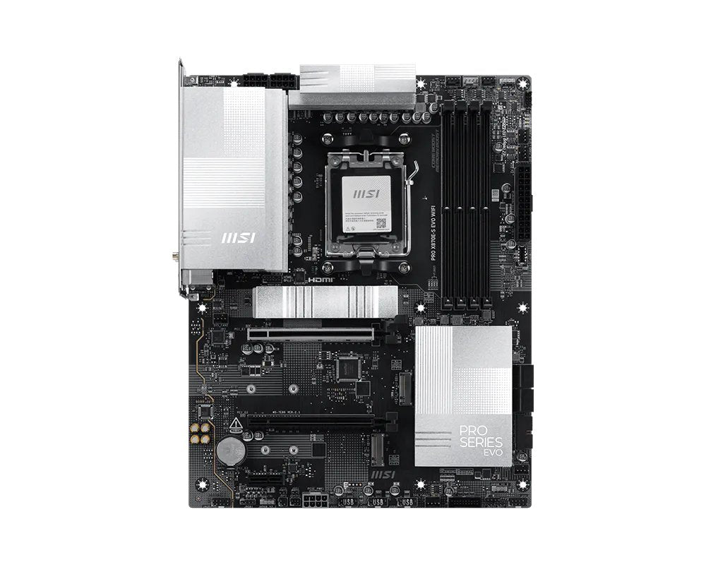 Placa Base Msi Pro X870e-S Evo Wifi Ddr5 Am5 7e86-003r Retail
