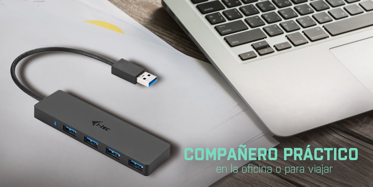 EAN 8595611701115 - i-tec Advance U3HUB404 hub de interfaz USB 3.2 Gen 1 (3.1 Gen 1) Type-A 5000 Mbit/s Negro imagen 7