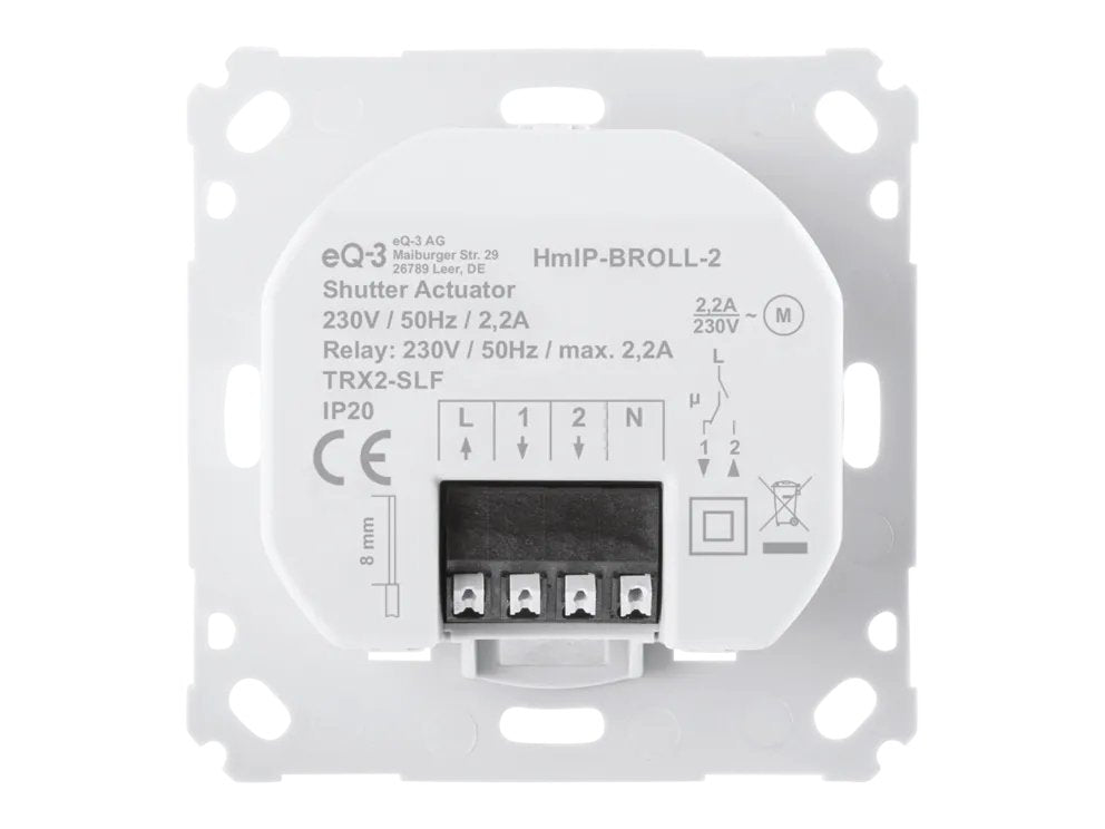 Homematic Ip Starter Set Control De Persianas Enrollables (Hmip-Sk29), Módulo De Control Para Todos Los Motores Tubulares Habituales 162171a0