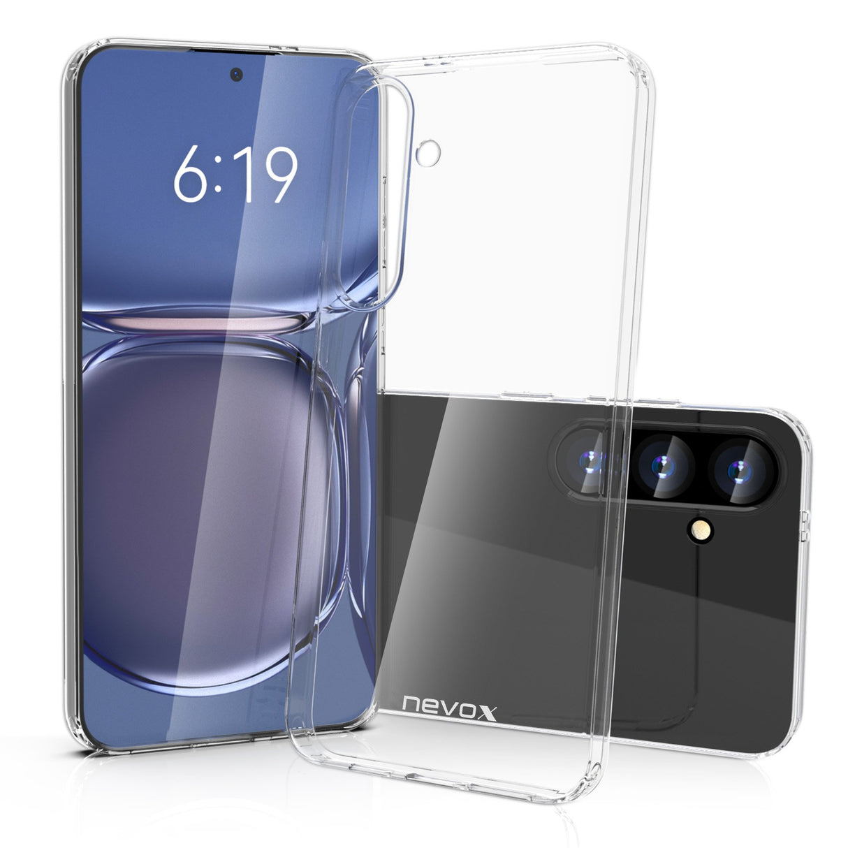 EAN 4250686414653 - nevox StyleShell Flex funda para teléfono móvil 16,3 cm (6.4") Transparente imagen 1