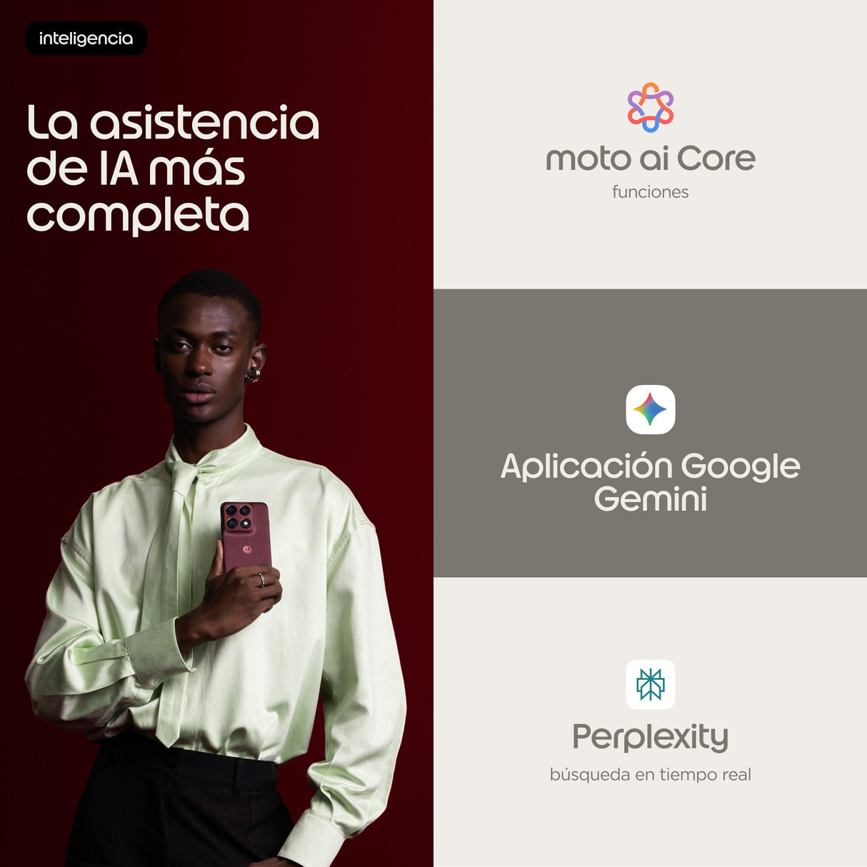 EAN 0840493616360 - Motorola edge 70 pro 17,2 cm (6.78") SIM doble Android 16.0 5G USB Tipo C 8 GB 256 GB 6500 mAh Burdeos imagen 9