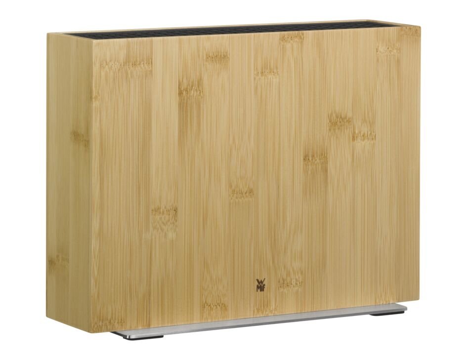 Wmf 1893874500 Messerblock Unbepiezast, Bambus Hell