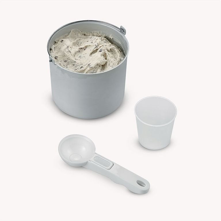 Heladera Severin 2 En 1 Ez 7405, Con Función De Yogur (Acero Inoxidable (Cepillado), 180 Vatios)