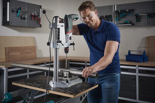 Soporte (Ce) Para Taladros 5027000 Wolfcraft