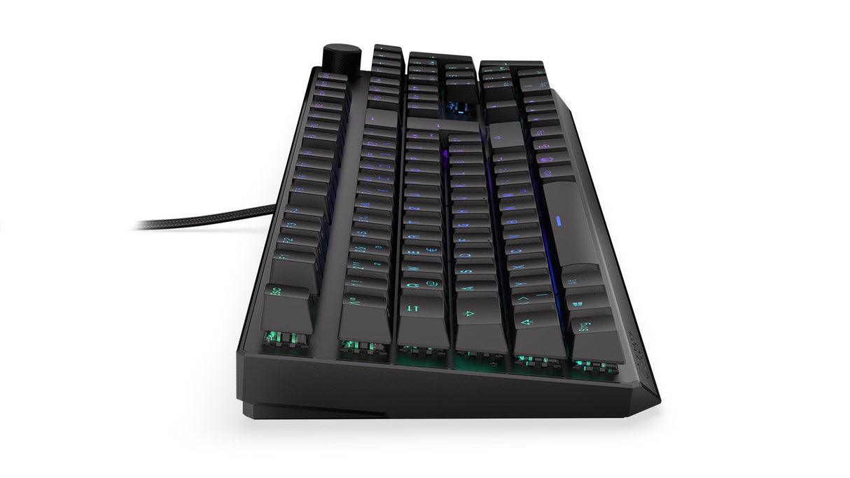 Teclado Alemán Endorfy Thock Usb Qwertz Negro