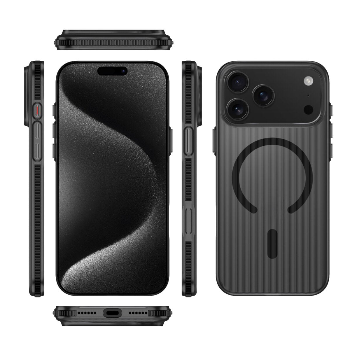 EAN 4252011912568 - 4smarts 541642 funda para teléfono móvil 17,5 cm (6.9") Negro, Transparente imagen 2