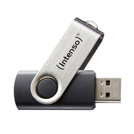 EAN 4034303020447 - Intenso Basic Line unidad flash USB 32 GB USB tipo A 2.0 Negro, Plata imagen 1
