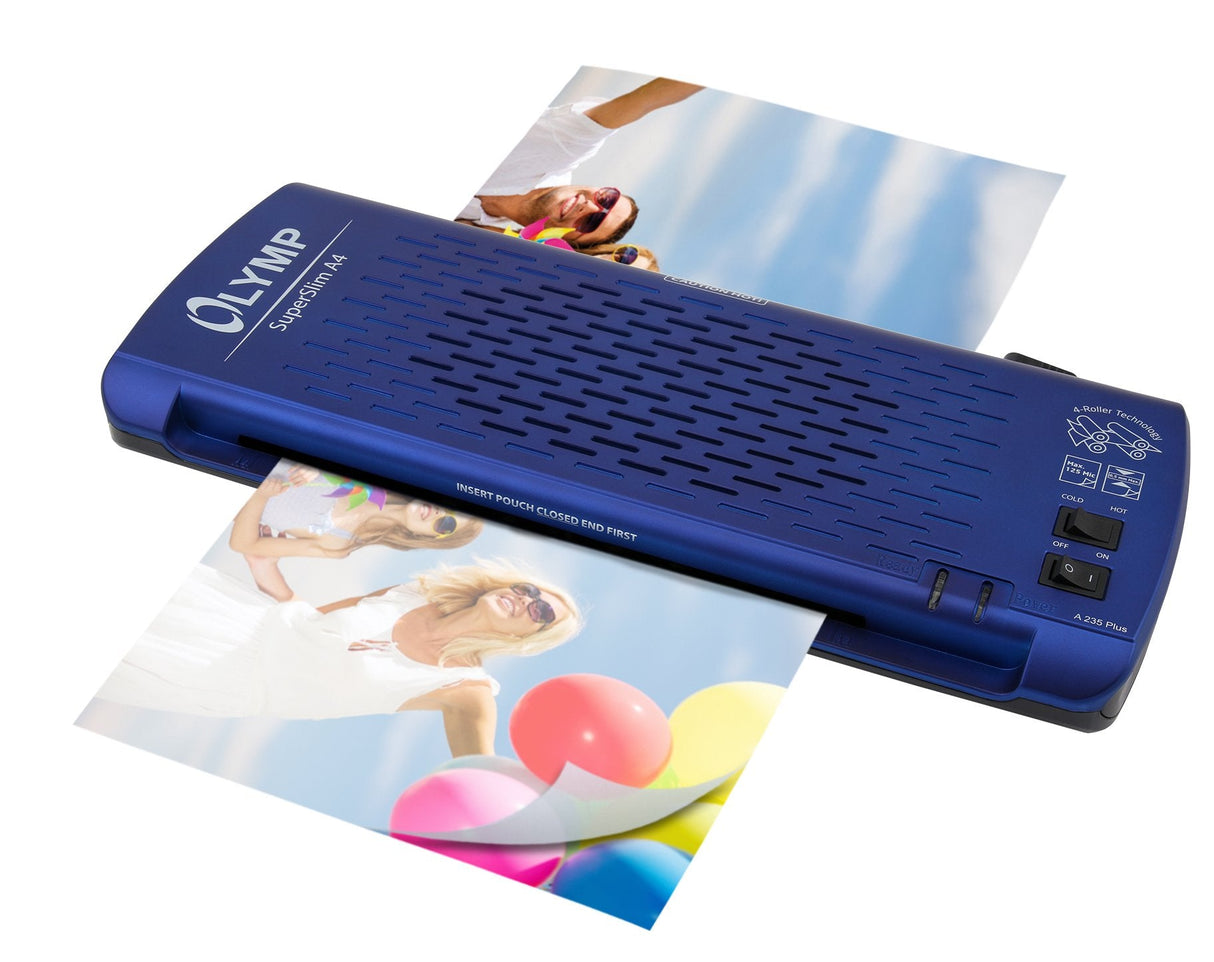 Plastificadora Olympia A 235 Plus Din A4 Blue