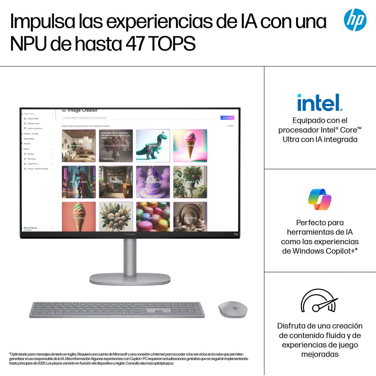 Hp Omnistudio X 32-C1001ns Intel Core Ultra 5 226v 16 Gb 1tb Ssd Windows 11
