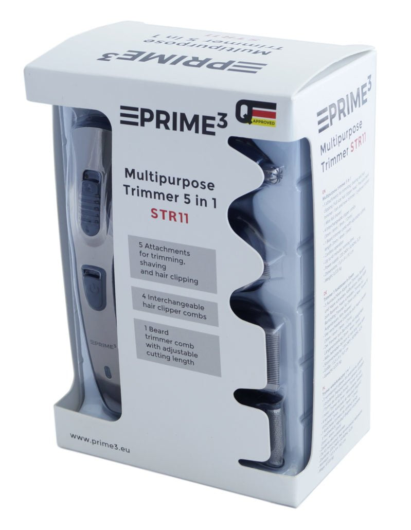 EAN 5901750502408 - PRIME3 STR11 cortadora de pelo y maquinilla Negro, Gris Níquel-metal hidruro (NiMH) imagen 4