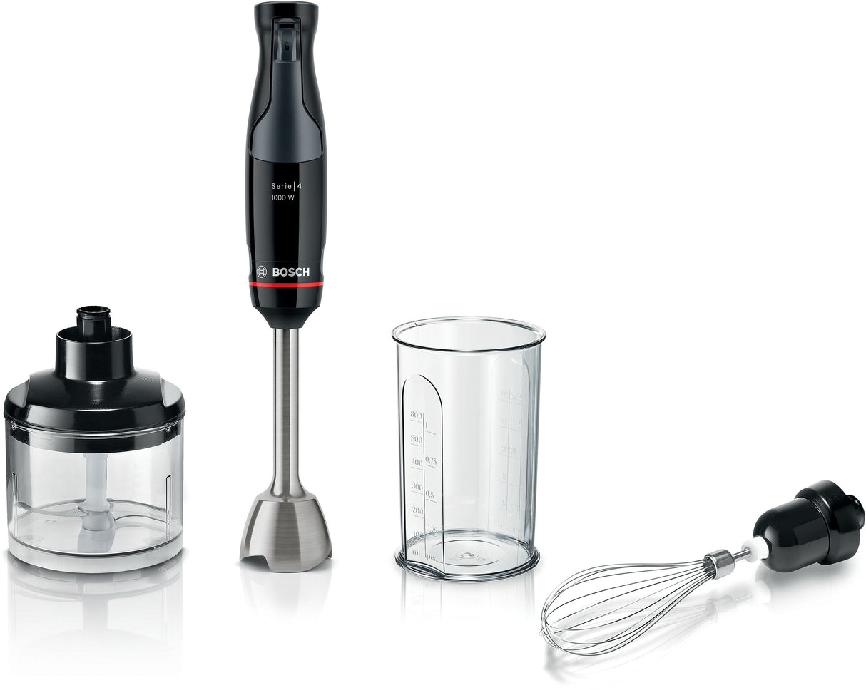 EAN 4242005346622 - Bosch Serie 4 MSM4B621 licuadora 0,6 L Batidora de inmersión 1000 W Antracita, Transparente imagen 1