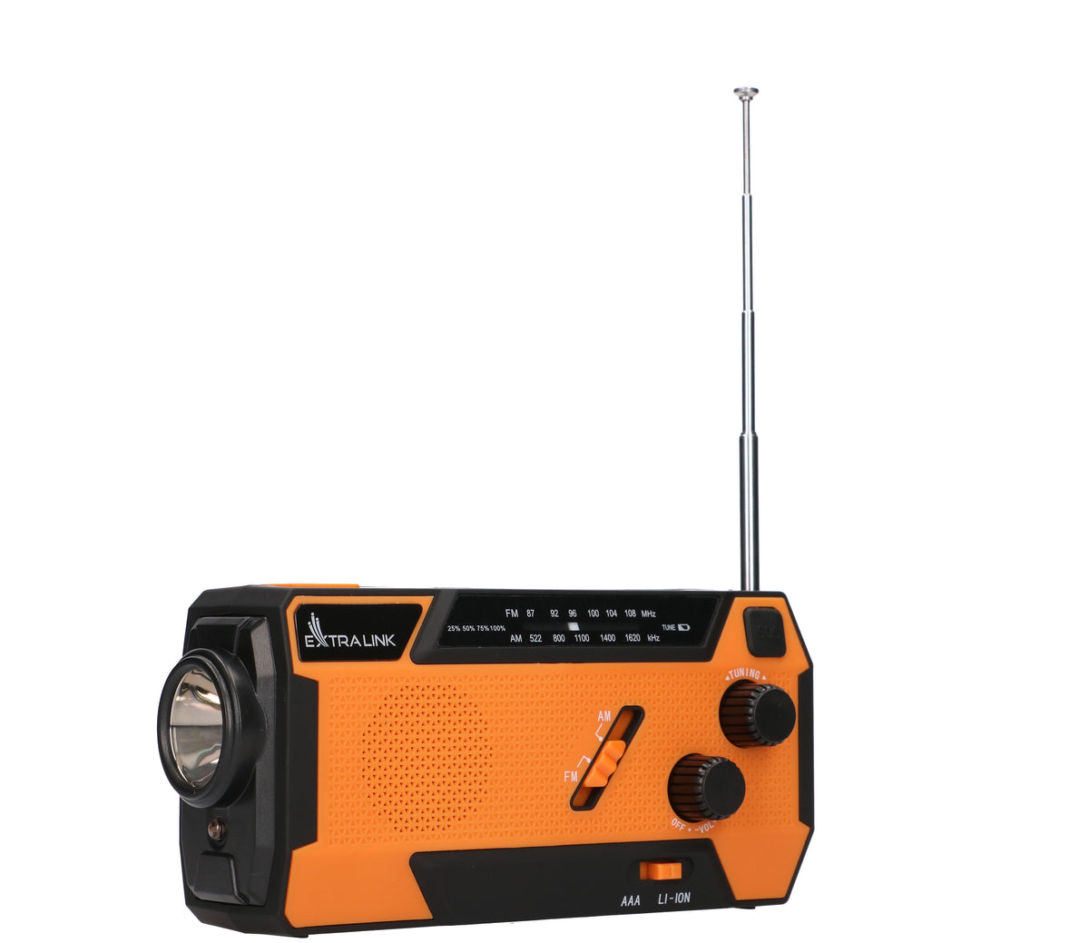 EAN 5904960293746 - Extralink RADIO AWARYJNE SOLARNE Z KORBKA DYNAMO POWERBANK 4000MAH Z LATARKA SOS SR-4000 Portátil Analógi imagen 10