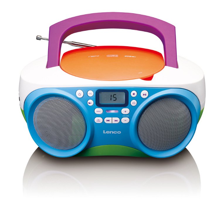 Lenco Scd41 Radio Portátil Multicolor