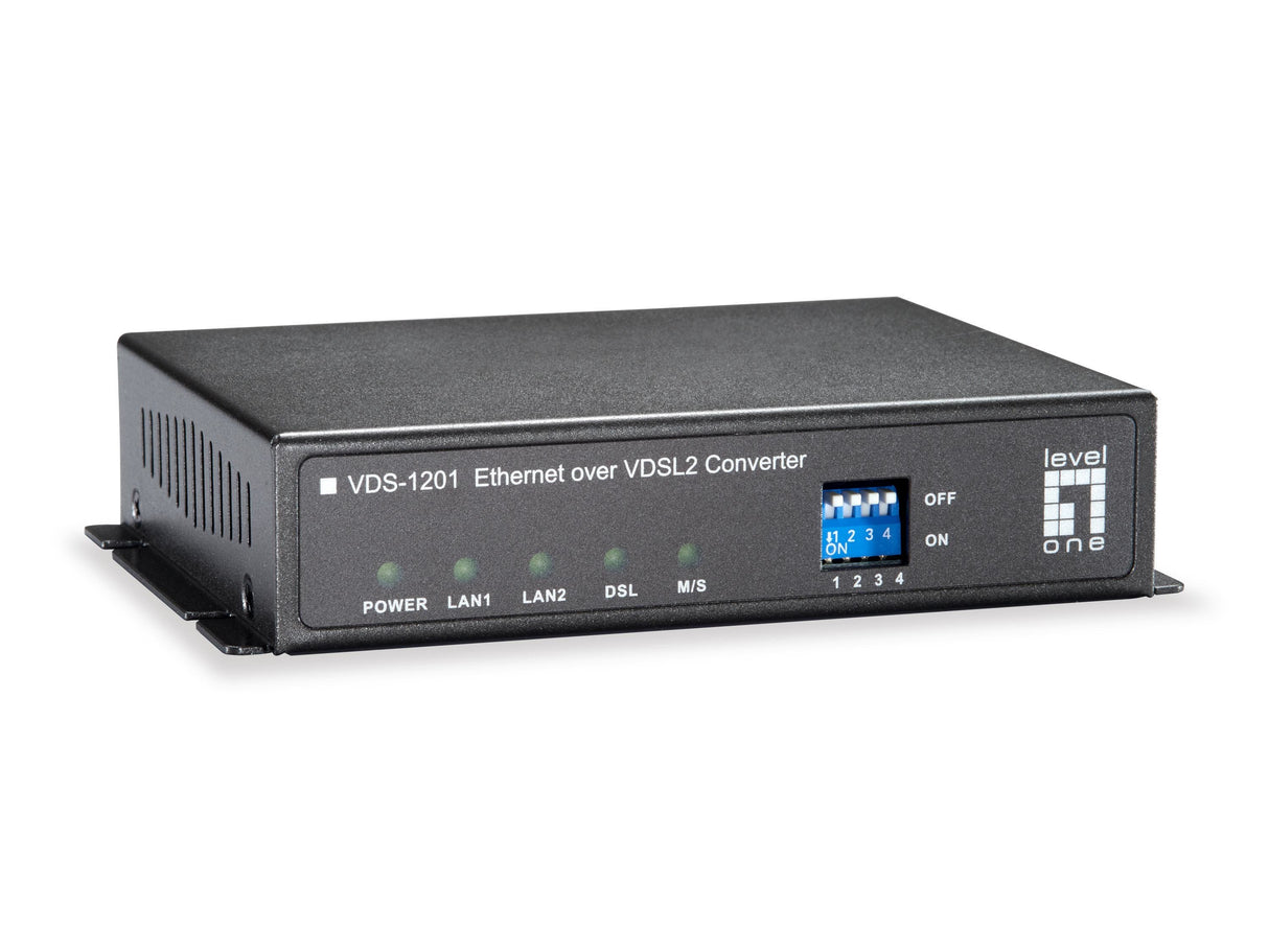 EAN 4015867209066 - LevelOne VDS-1201 convertidor de medio 100 Mbit/s Negro imagen 1
