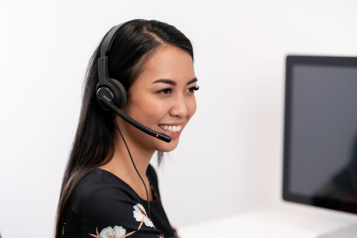 Auricular Axtel Voice Uc28 Duo Usb-A