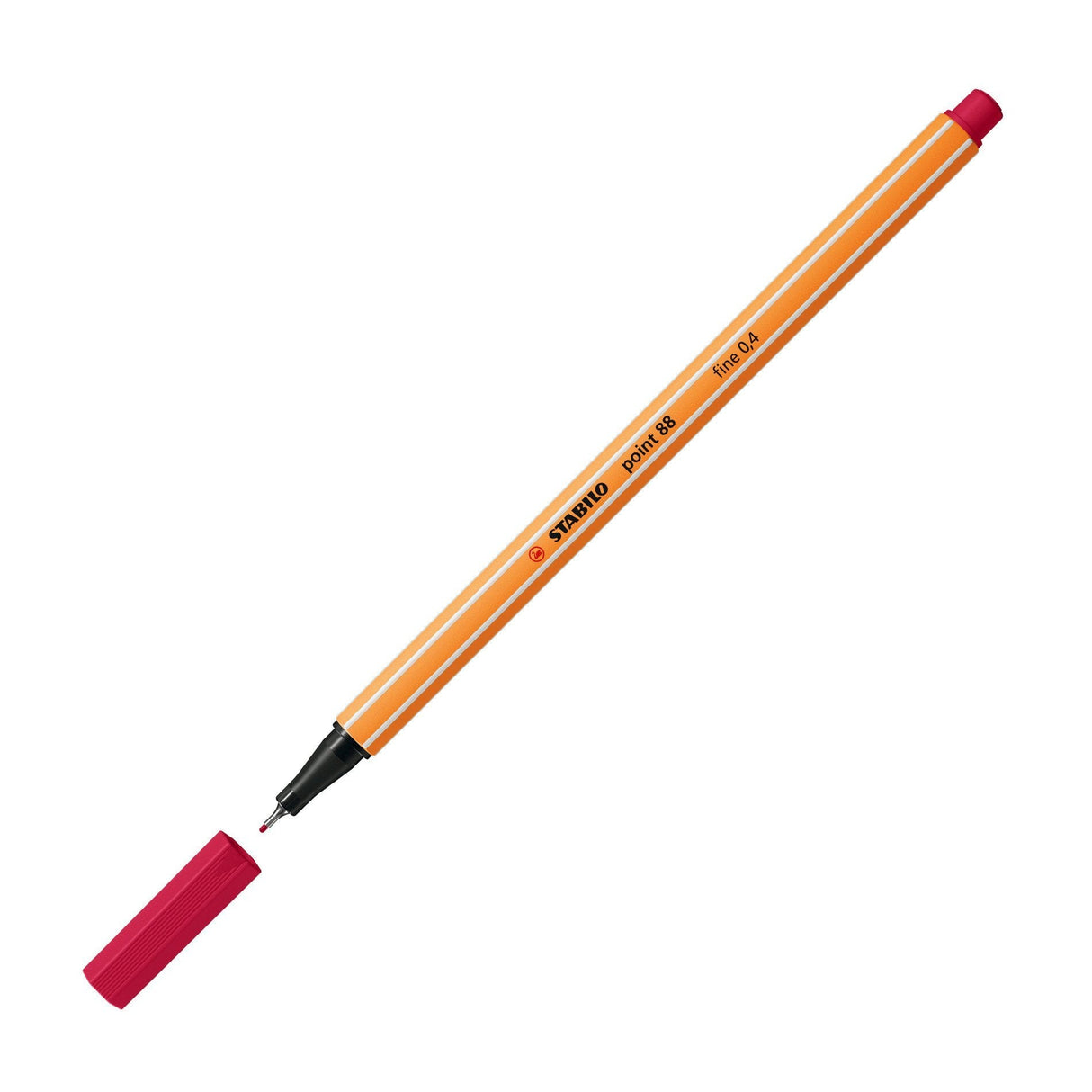 Stabilo Point 88 Rotulador Rojo Oscuro -10u-