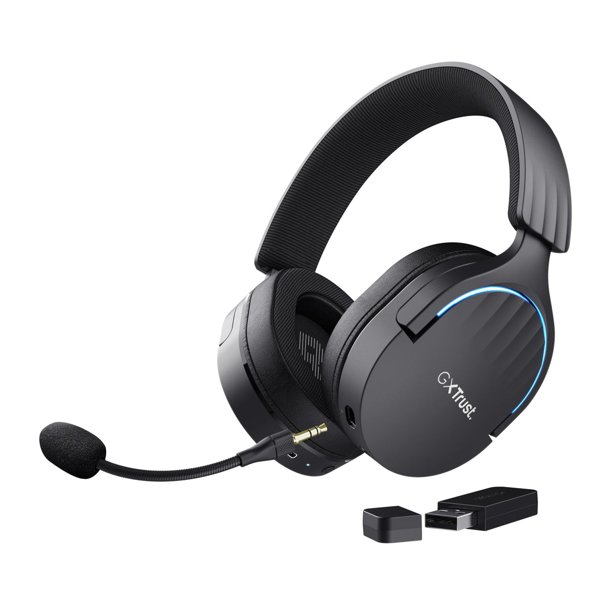 Auriculares Gaming Inalámbricos Con Micrófono Trust Gaming Gxt 491 Fayzo Bluetooth Jack 3.5