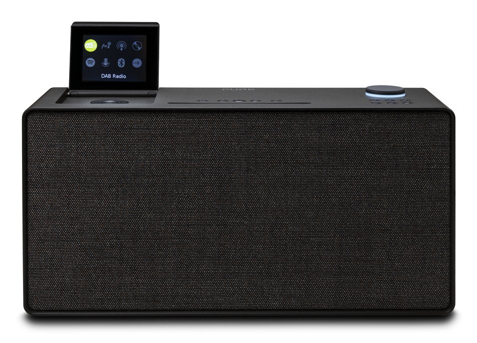 Pure Evoke Home Coffee Black / Microcadena 100w Con Altavoces Integrados