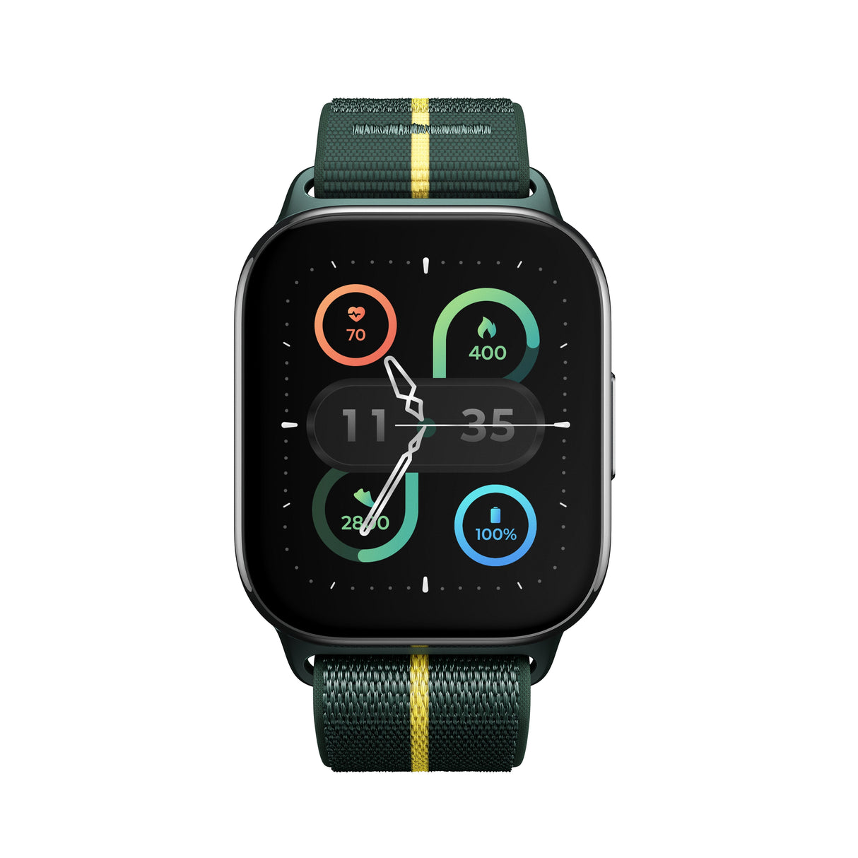 EAN 0840023294563 - Motorola moto watch fit 4,83 cm (1.9") OLED 44.5 mm Digital Pantalla táctil Verde, Gris GPS (satélite) imagen 2