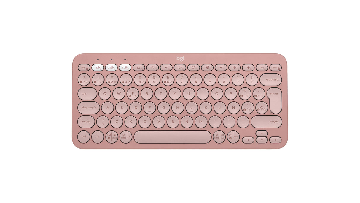 EAN 5099206111271 - Logitech 920-011829 teclado Universal Bluetooth QWERTY Español Rosa imagen 1
