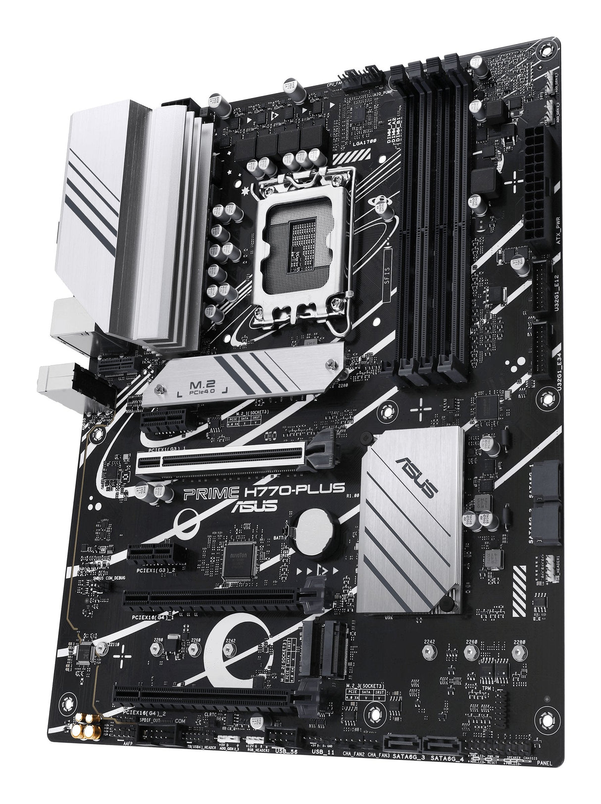 Placa Base Asus Prime H770-Plus Intel,1700,Ddr5,Atx