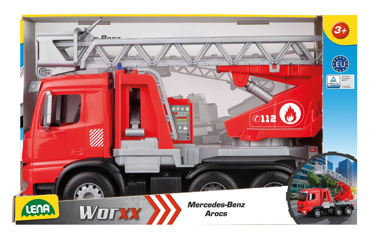Lena Worxx Fire Truck With Ladder Arocs