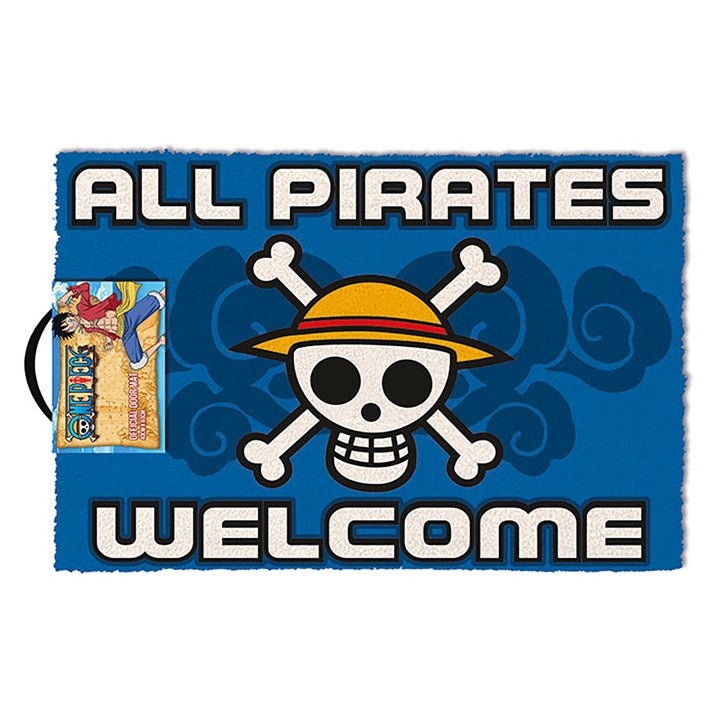 Felpudo All Pirates Welcome One Piece