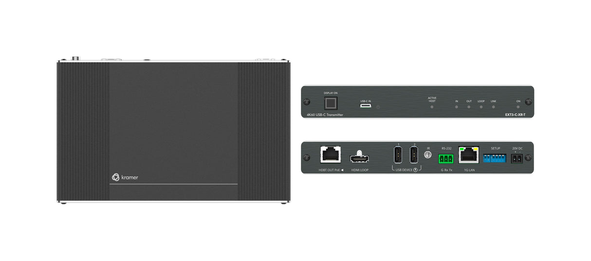 EAN 7291063098131 - Kramer Electronics EXT3-C-XR-T Receptor AV Negro imagen 1