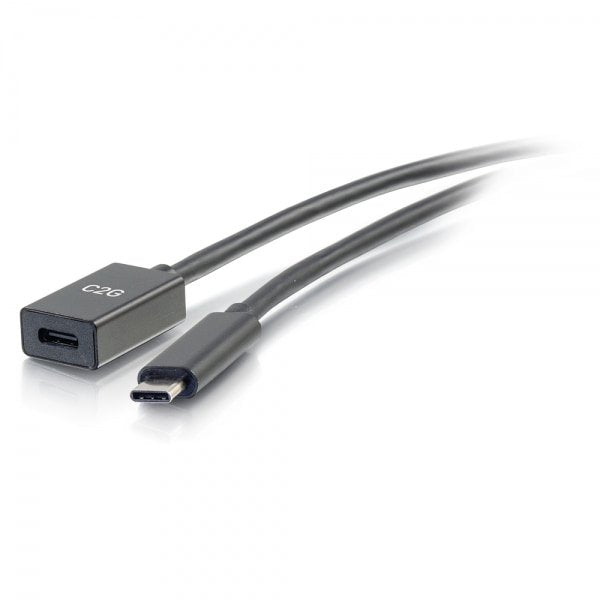 EAN 0757120886587 - C2G 88658 cable USB USB 3.2 Gen 2 (3.1 Gen 2) 0,9 m USB C Negro imagen 1