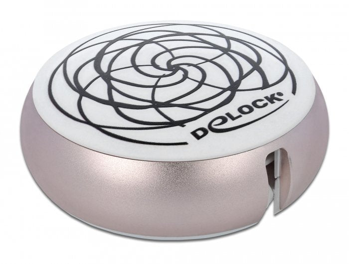 Delock Usb Aufrollcable Typ-A Zu Lightning Weiss Rosé