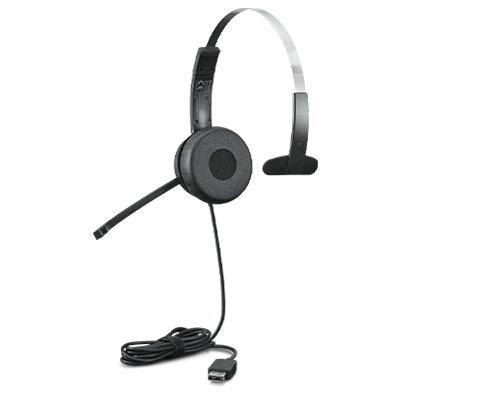 Auriculares Lenovo 100 Mono Usb Tipo A Negro 4xd1b61617