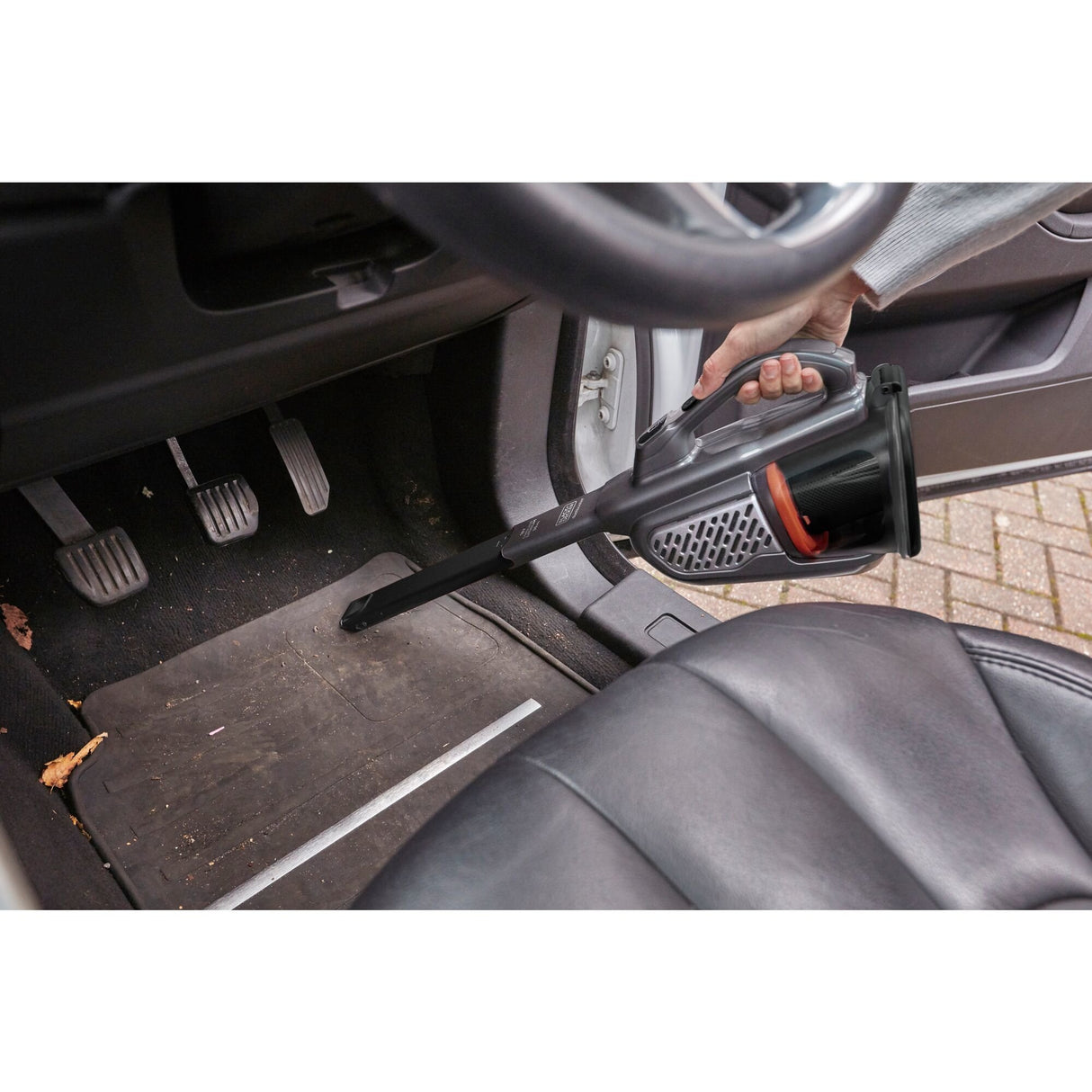 EAN 5035048712764 - Black & Decker BHHV520JF-QW aspiradora de mano Negro, Plata, Titanio Sin bolsa imagen 25