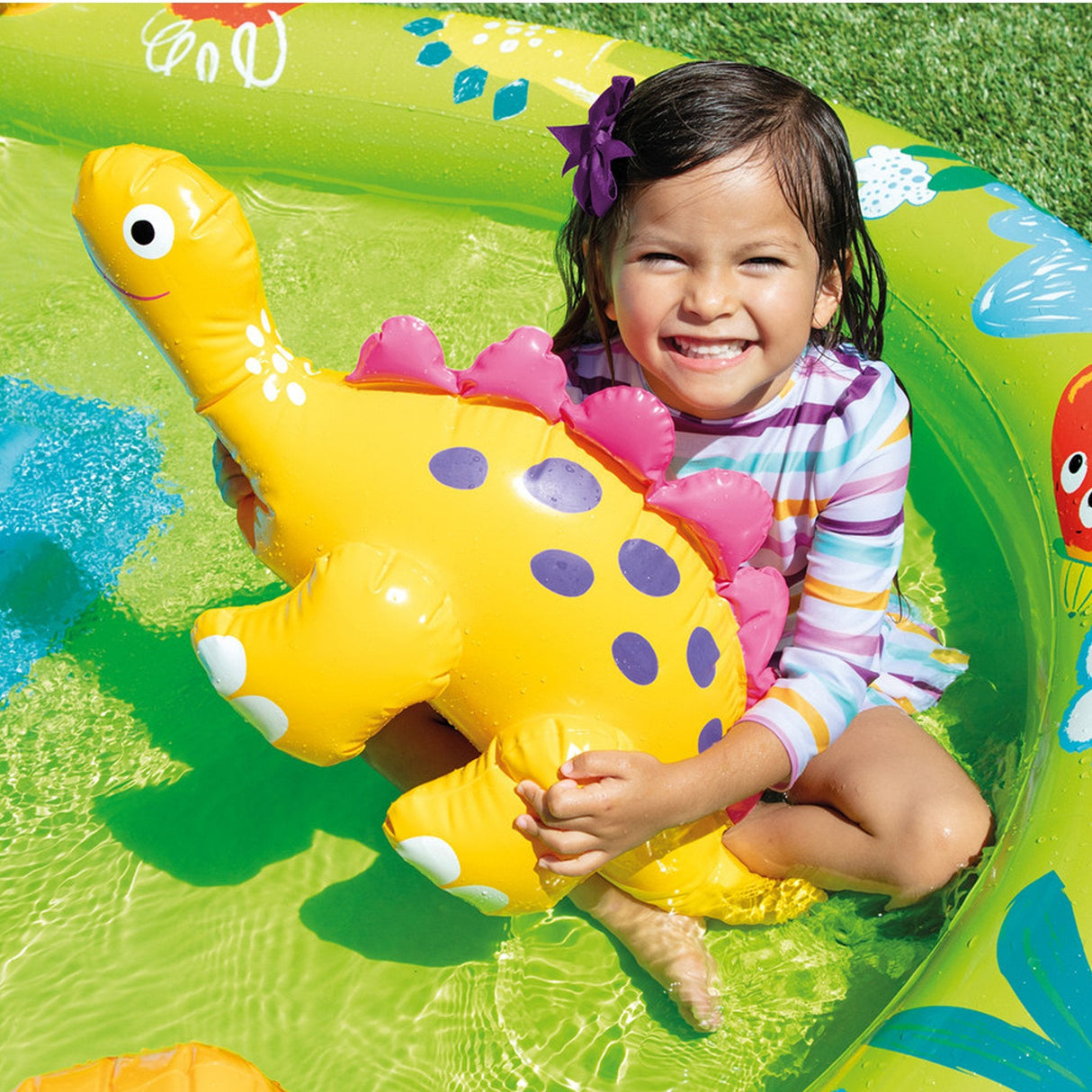 EAN 6941057421810 - Intex 57166NP piscina sobre suelo Piscina hinchable Ovalada 143 L Multicolor imagen 6