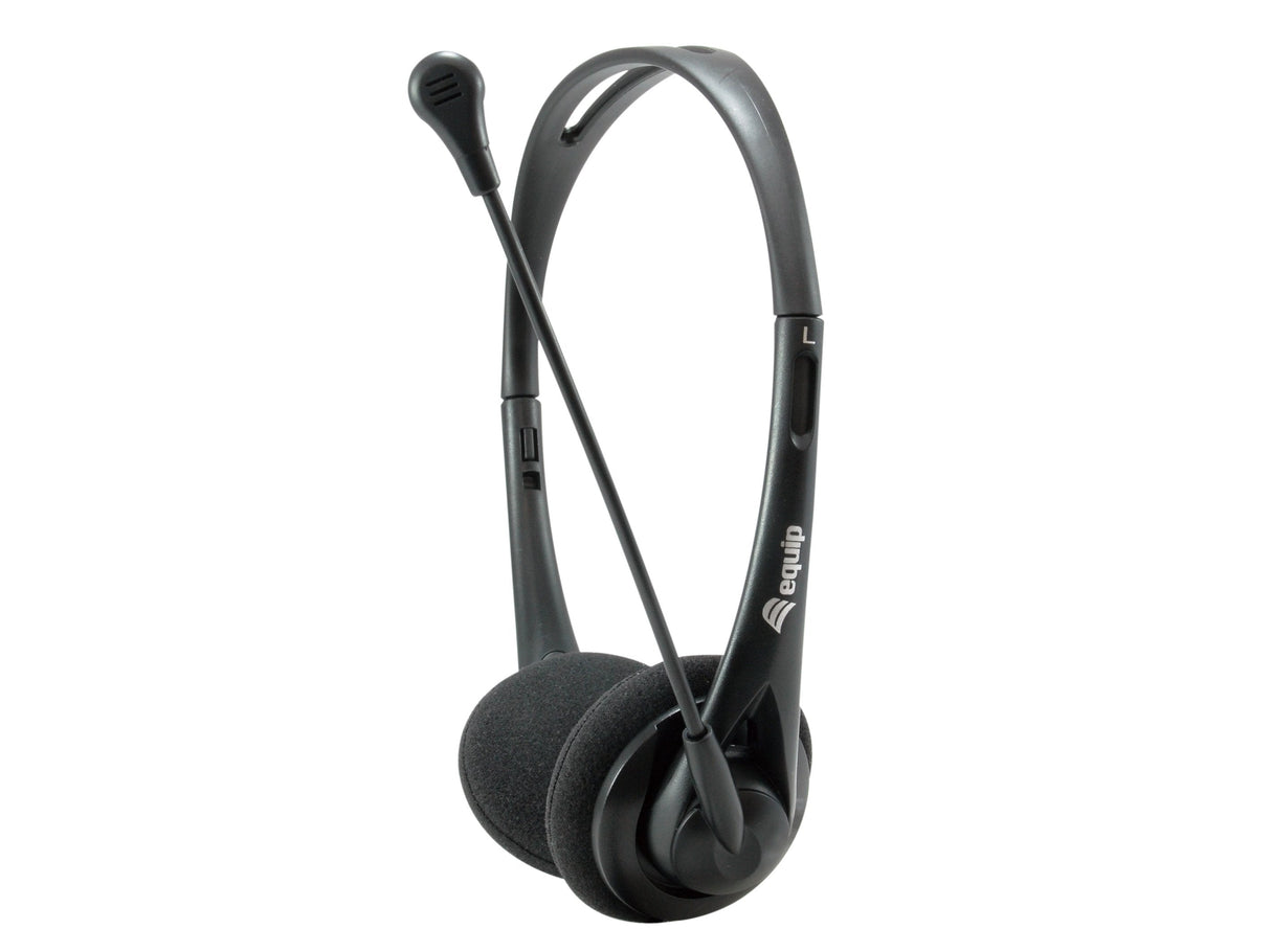 EAN 4015867223116 - Equip Chat Headset Auriculares Alámbrico Diadema Llamadas/Música Negro imagen 1