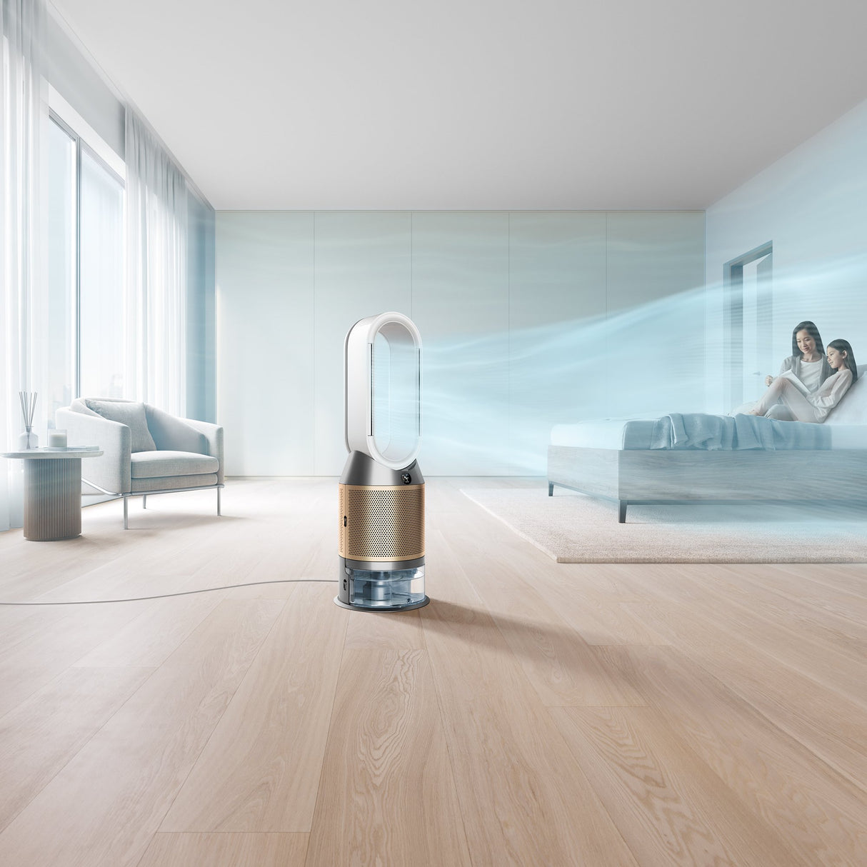 EAN 5025155056127 - Dyson Purifier Humidify+Cool Formaldehyde 62,4 dB 40 W Blanco, Oro imagen 12