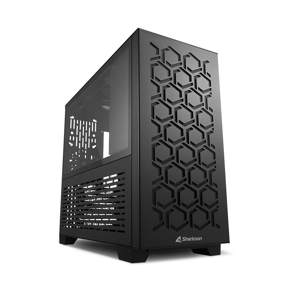 Caja Pc Sharkoon Ms-Y1000 Matx 2xusb3.0 Negro