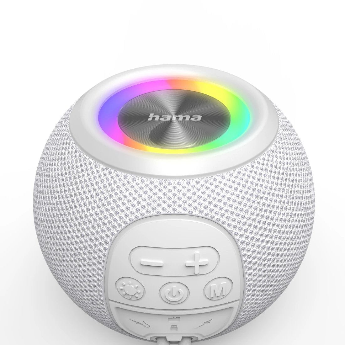 Altavoz Hama Ball Shape Mono Blanco
